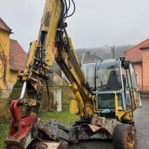 foto MenziMuck A71 mobil bagr kráčivka 9t pavouk rypadlo
